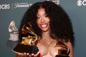 SZA Makes Statement in Bold Red Dress at the Grammys