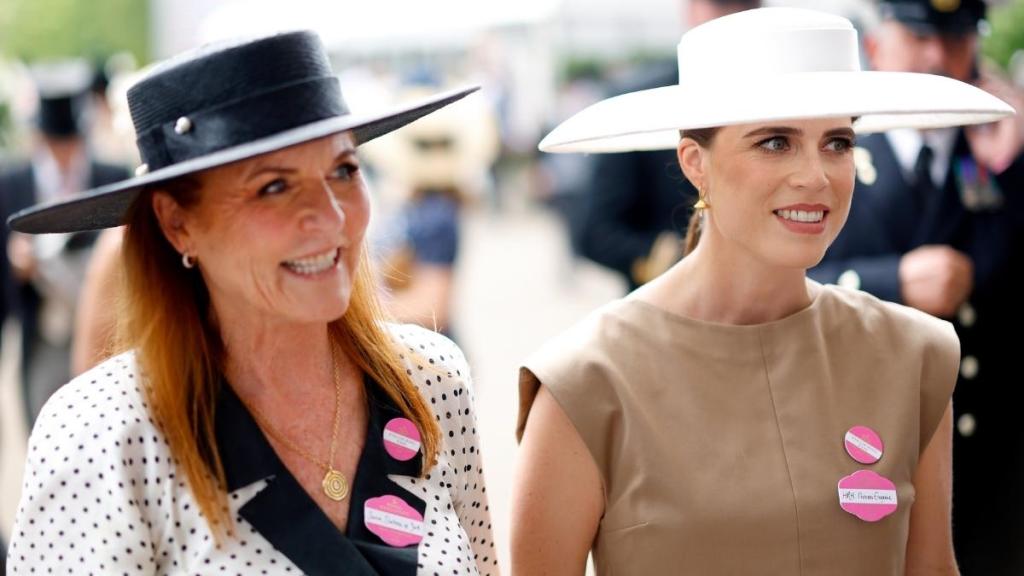 Sarah Ferguson and Princess Eugenie
