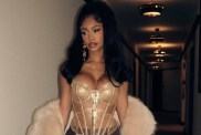 Saweetie’s Completely Sheer Corset Steals the Spotlight at Super Bowl