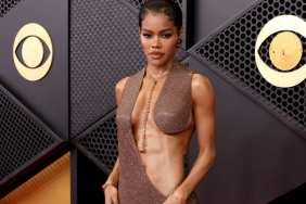 Teyana Taylor Steps Out in Cutout Look at the Grammys