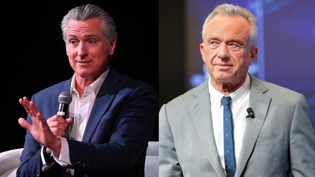 Gavin Newsom, Robert F. Kennedy Jr.