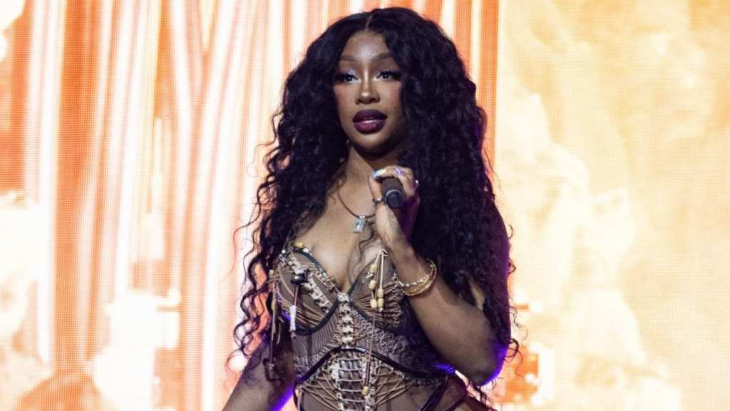 SZA's Bikini Looks Get a Fiery Upgrade for Valentine's Day Campaign