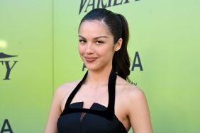 Olivia Rodrigo Poses in Sheer Floral Dress for Pitchfork Party