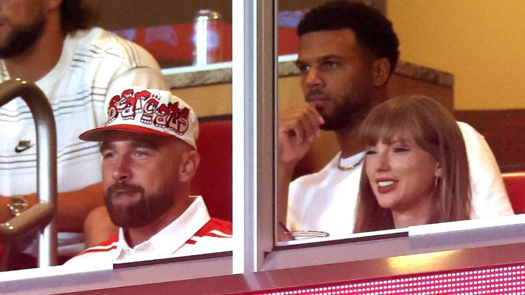 Travis Kelce's Super Bowl Party Comes With a Taylor Swift Surprise
