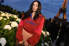 Charli XCX Goes Bold in Sheer Top & Slit Skirt for Movie Promotion