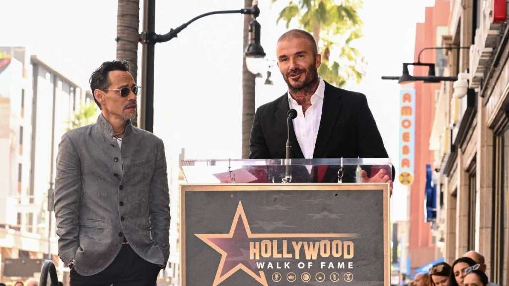 Marc Anthony Hints Beckham Family's Public Feud Is 'Hardly the Truth'