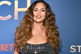 Chrissy Teigen's Bodysuit Look Gets a Sheer Spin for Netflix Show