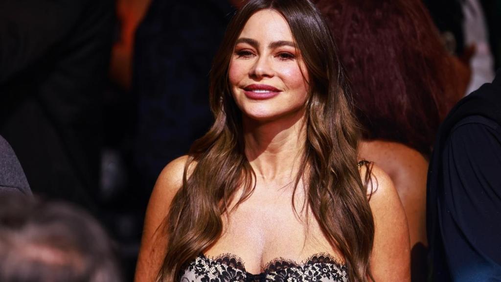 Sofia Vergara's Fully Sheer Corset Top Rests on Two Strings for Miami Outing