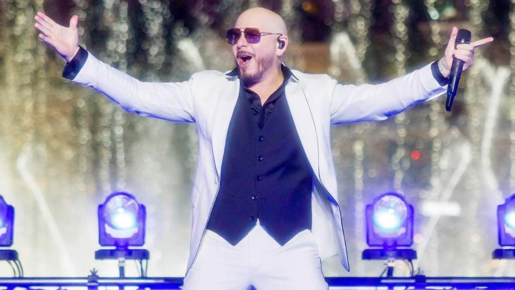 Pitbull Announces Mission to Break the World Record for Bald Caps