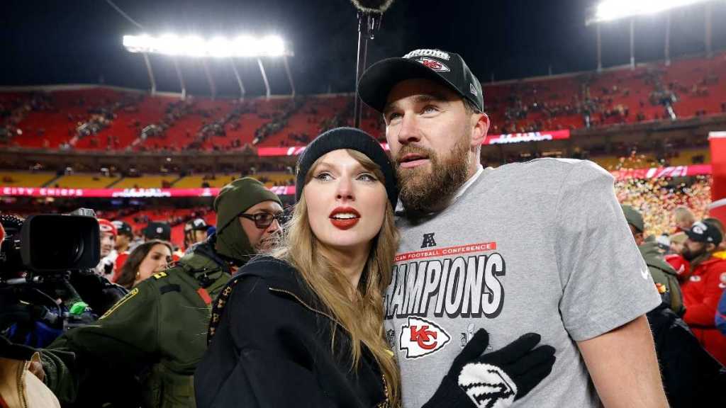 Travis Kelce Calls Taylor Swift 'My Taylor' on Podcast & Fans Are Losing It