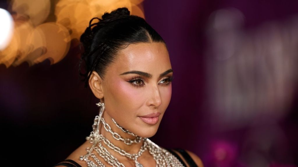 Kim Kardashian Models Sheer Dress Amid Dating Rumors
