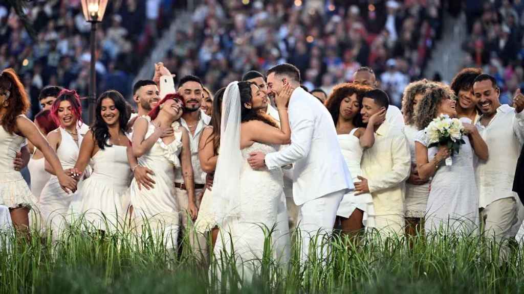 Bad Bunny's Super Bowl Halftime Show Featured a Real Wedding — Report