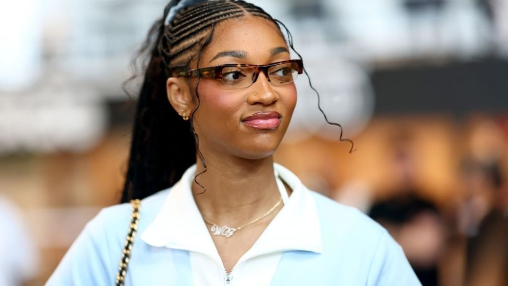 Angel Reese Wows in Skirt Set & the Tiniest Brandon Blackwood Trunk