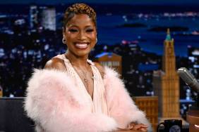 Keke Palmer's Dior Minidress Is Very Bold for Jimmy Fallon Show