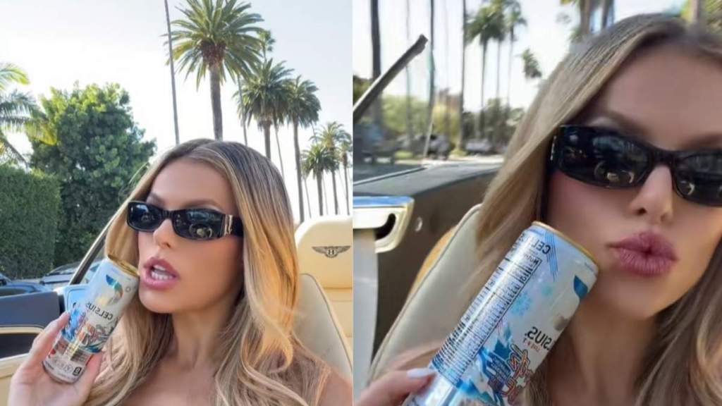 Brooks Nader Goes for a Bentley Ride in Tank Top Amid Ben Affleck Talks