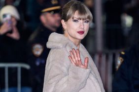 Taylor Swift Rocks Her Signature Red Lip at Grammys After-Party
