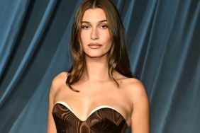 Hailey Bieber's Sommer Swim Bikini Has Chic Gold Detailing