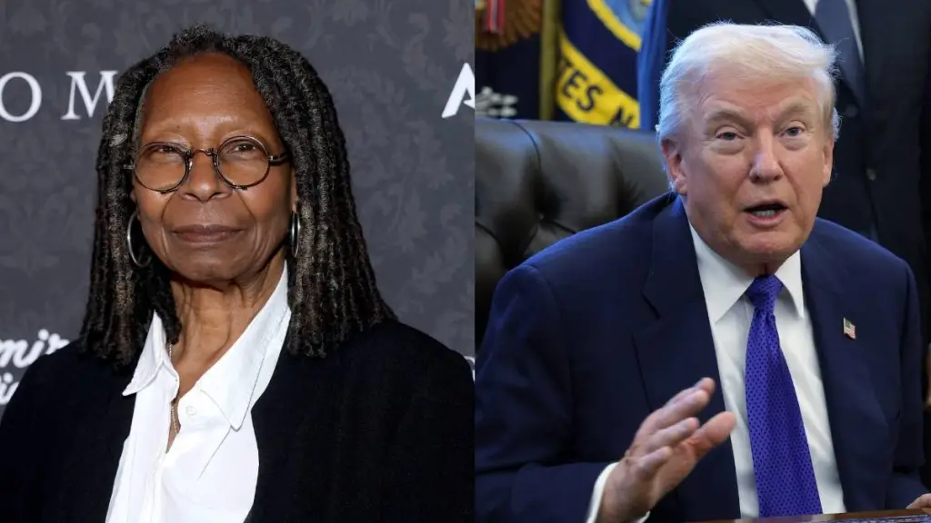 Whoopi Goldberg, Donald Trump