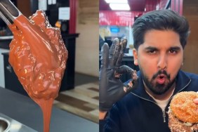 Chicken Burger With a Chocolate Twist Is Going Viral