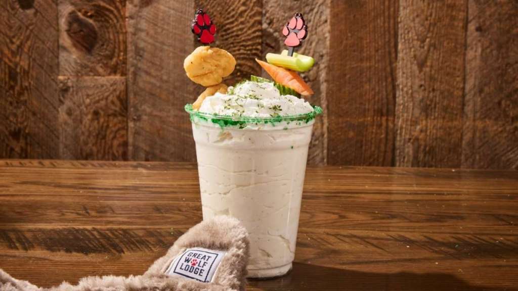 Ohio’s Great Wolf Lodge Debuts a Ranch-Flavored Milkshake