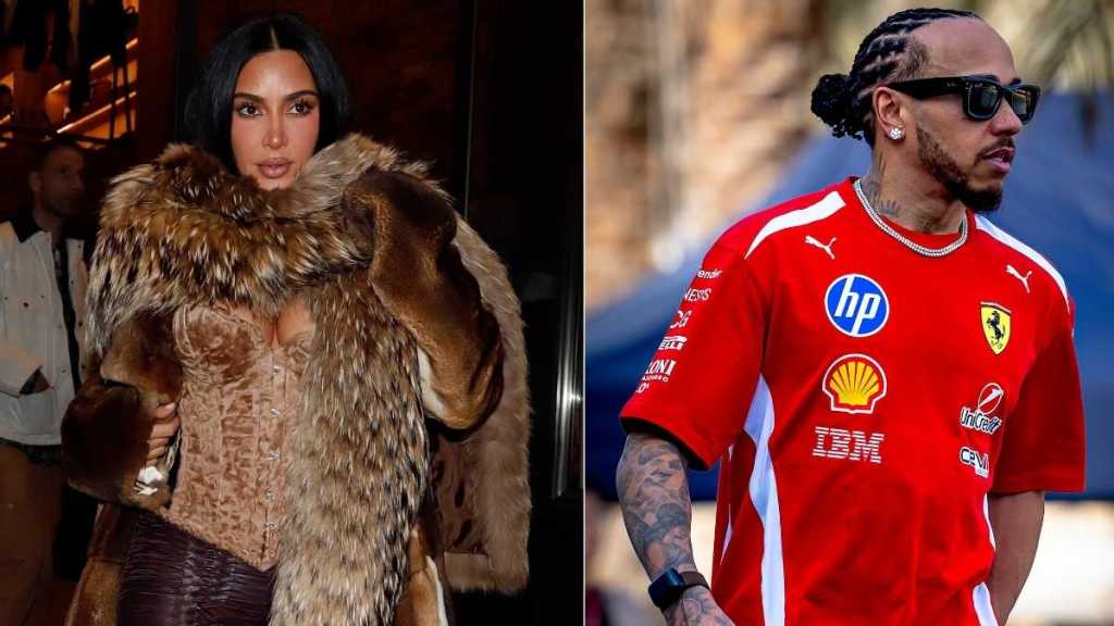 Lewis Hamilton 'Met His Match' in 'Dream Girl' Kim Kardashian — Source