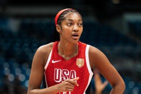 Angel Reese crop top photos