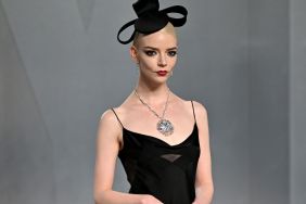 Anya Taylor-Joy Lets Delicate Straps Do the Talking in Mini Dress at Oscar Party