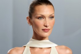 Bella Hadid Steps Out in Sheer Look With Bold Neckline for Oscars After Party