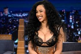 Cardi B Turns Up the Heat in a Risqué Cut-Out Dress That Dominates The Tonight Show