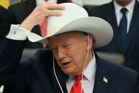 Donald Trump Goes Viral for Wearing $10K Cowboy Hat
