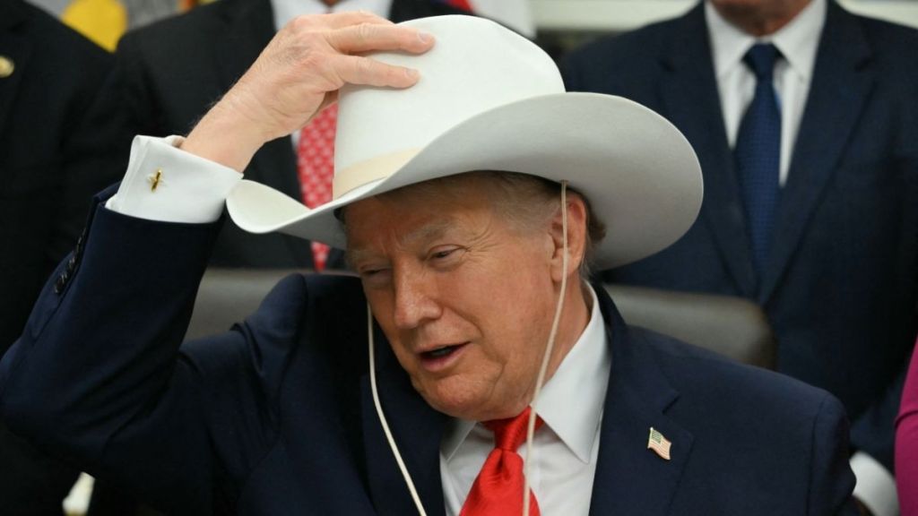 Donald Trump Goes Viral for Wearing $10K Cowboy Hat
