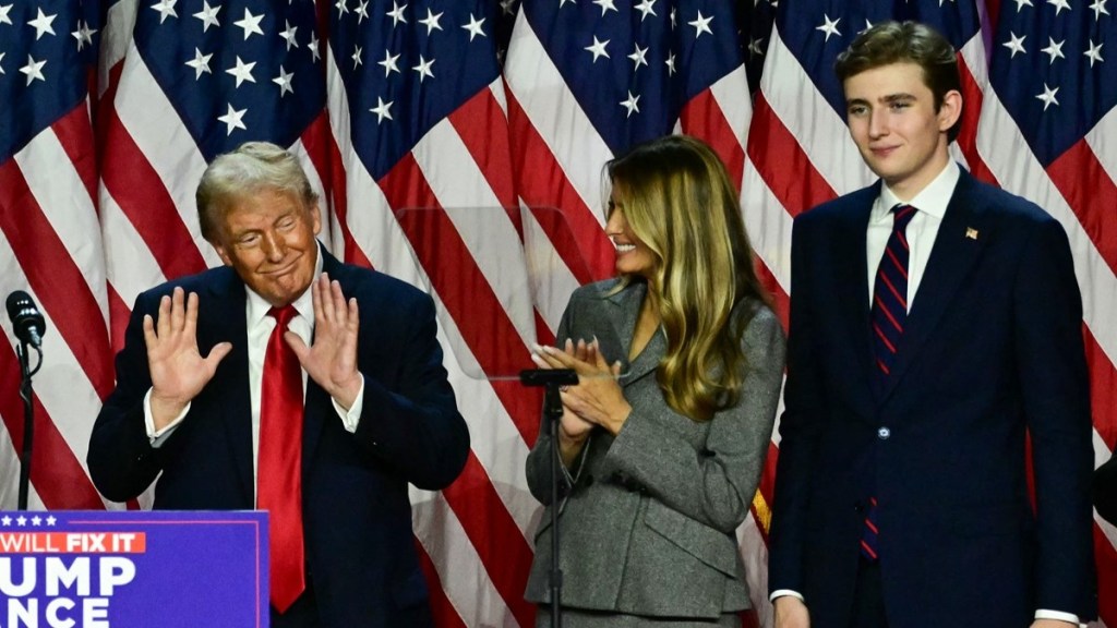 Donald Trump's Son Barron Compared to 'English Princess' by MS Now Host