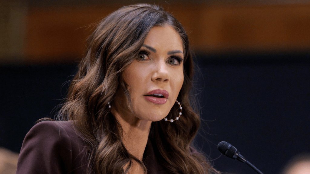 Jimmy Kimmel Reacts to Kristi Noem's Alleged Affair Rumors