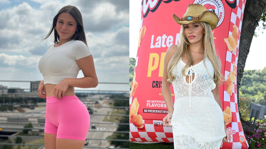 OnlyFans' Sophie Rain & Breckie Hill Go Viral for 'Got Milk?' Photo