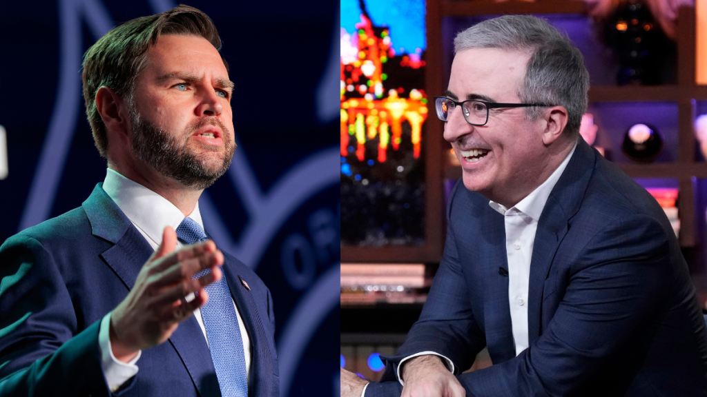 John Oliver Slams JD Vance, Calls Him 'Attack Dog' for President