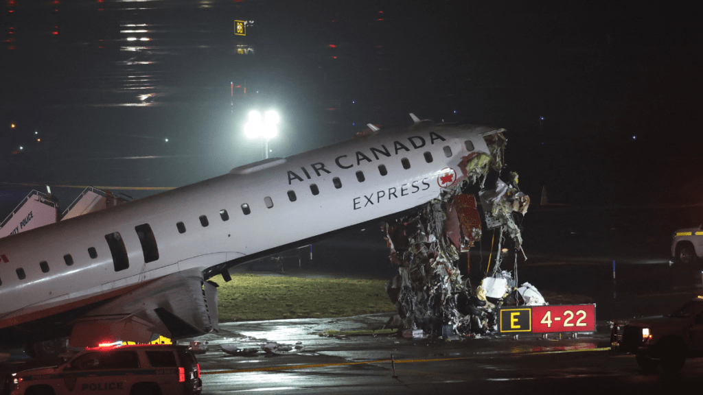 Air Canada Crash: Plane Hits Fire Truck at LaGuardia Airport