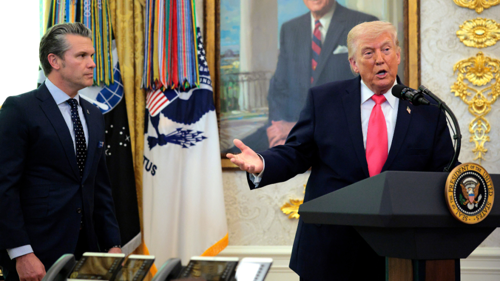 Donald Trump Says Pete Hegseth Doesn't Want Iran War To Be 'Settled'