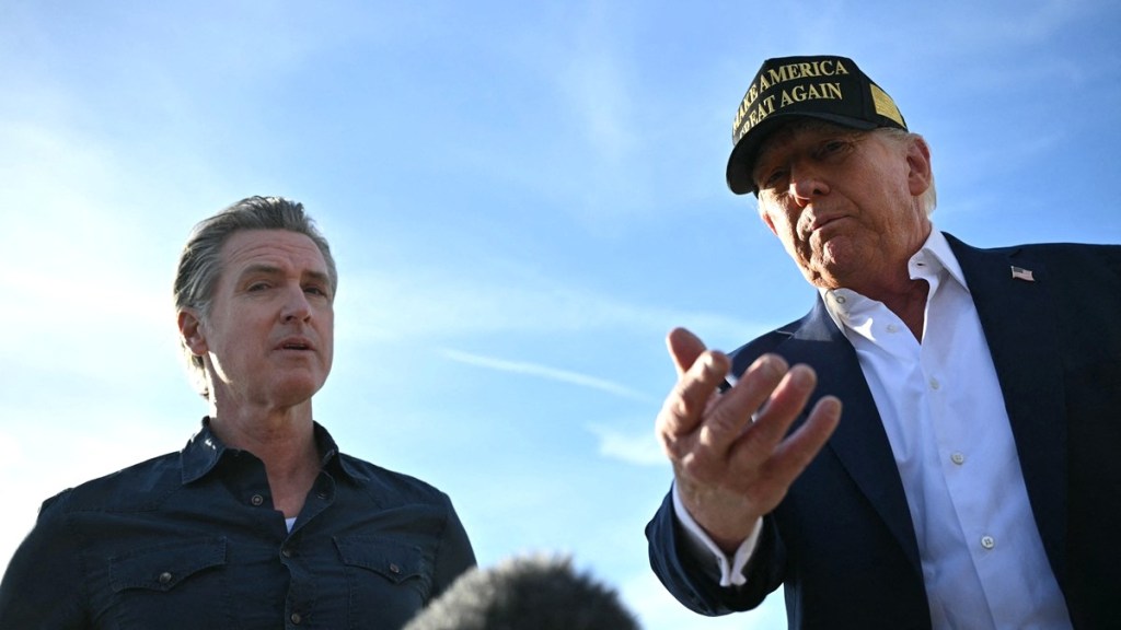 Gavin Newsom Calls ICE Donald Trump's 'Lawless, Personal Police Force'
