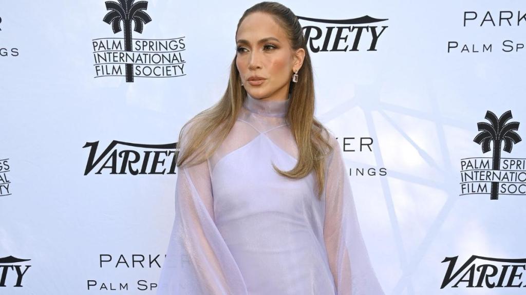 Jennifer Lopez Steps Out in Dangerously Short Nude Dress Amid New Track Buzz