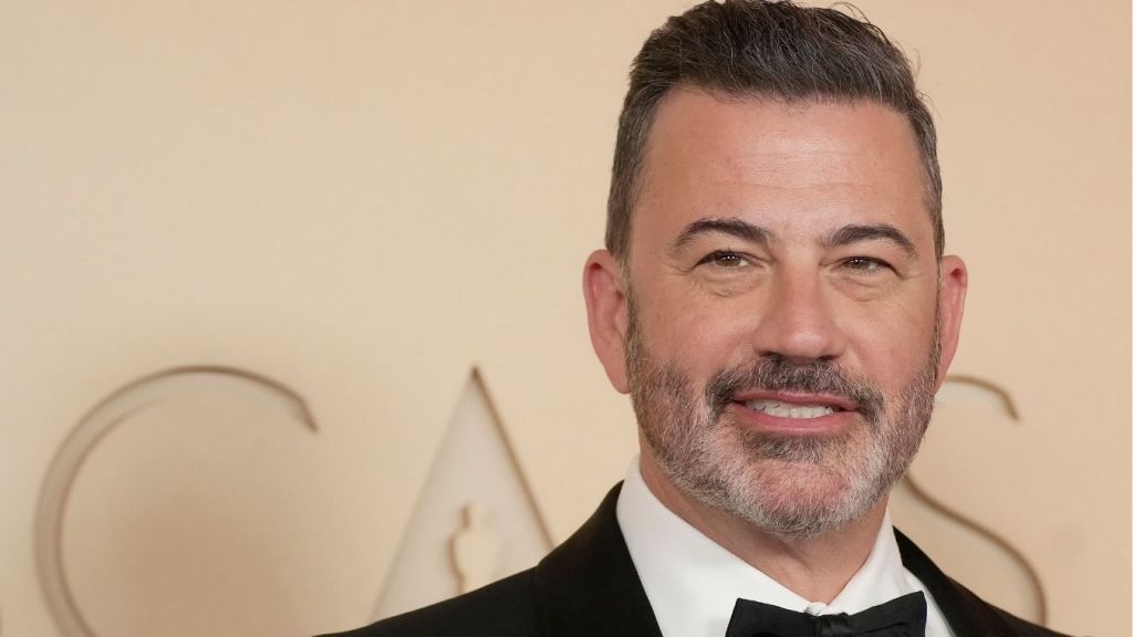 Jimmy Kimmel Mocks Mike Johnson for Giving Donald Trump an Award