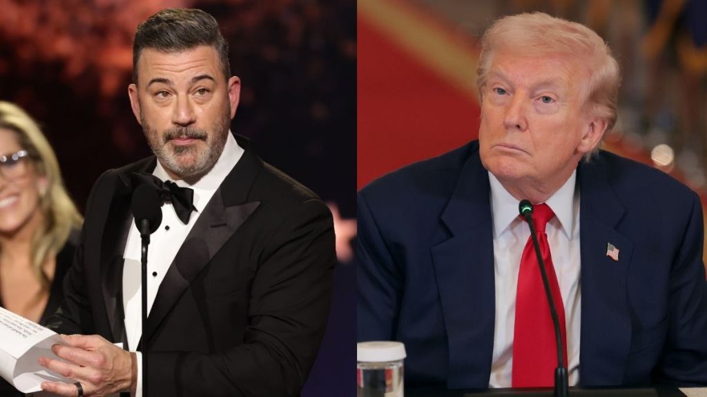 Jimmy Kimmel, Donald Trump