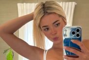 Livvy Dunne Flexes Crop Top & Shorts Workout Look Amid Baywatch Buzz