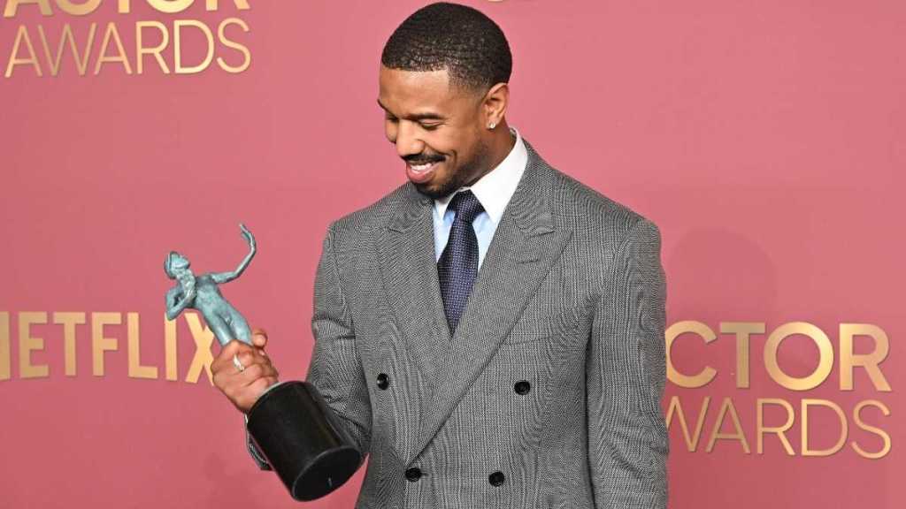 Michael B. Jordan Bags Top Prize at Actor Awards: ‘Wasn’t Expecting This'