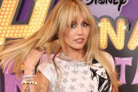 Miley Cyrus Opts for a Cut-Out Dress With a Dramatic High Slit at Premiere