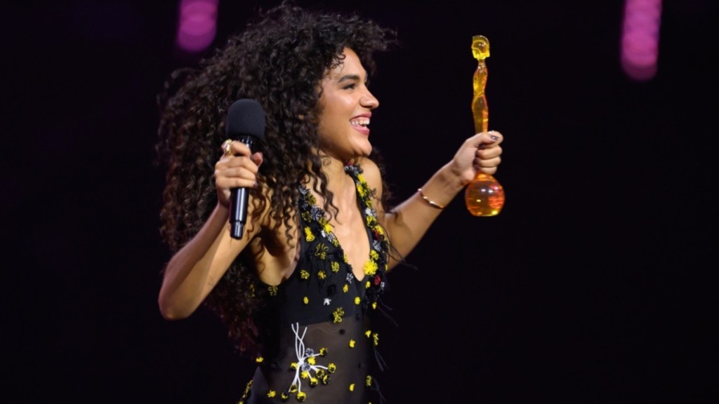 Olivia Dean’s Fully Sheer Dress Is Just Unmissable at BRIT Awards