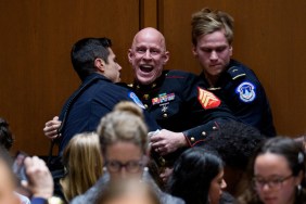 Veteran Seemingly Snapped His Bone While Being Dragged from Senate Protest
