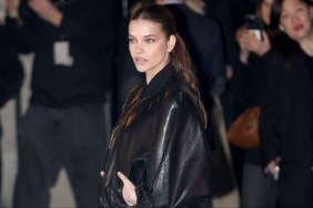 Barbara Palvin's Balenciaga Shorts Have Unexpected High Slits