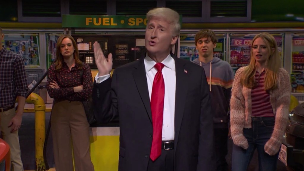 SNL's 'Donald Trump' Says Epstein Caused High Oil Prices