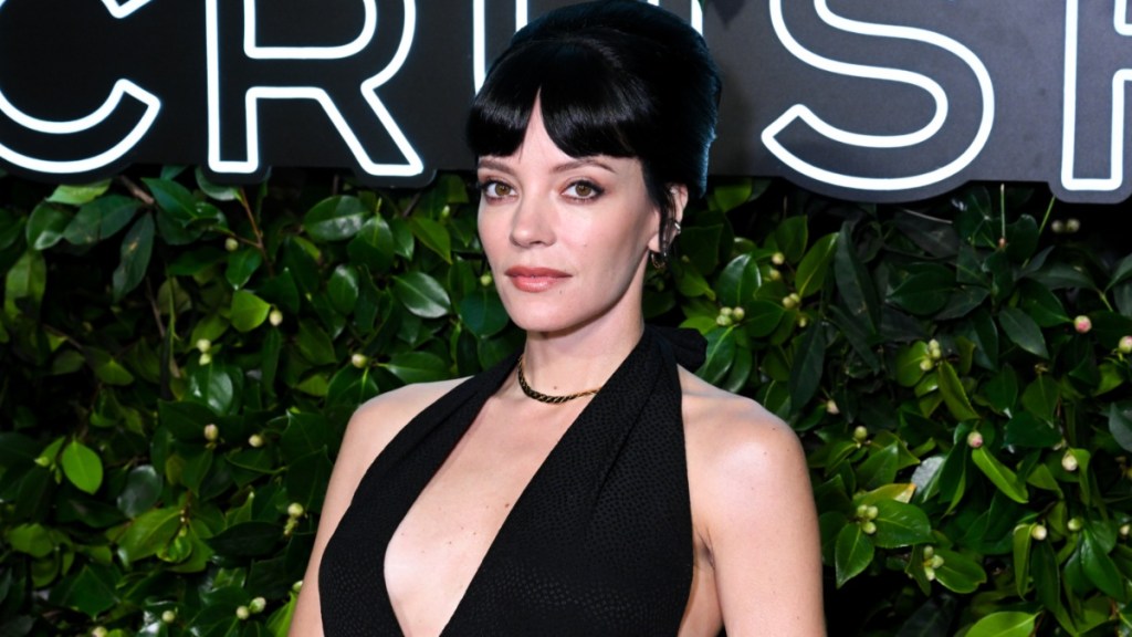 Lily Allen Heats Up West End Girl BTS Scenes in a Lacy Bikini Look