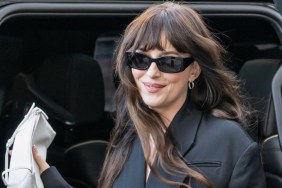 Dakota Johnson Slips Into Strap-Held Crop Top & Tights for Workout Session